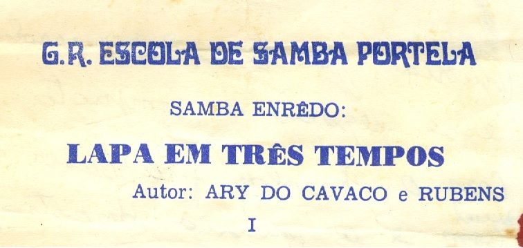 O papel do samba-enredo